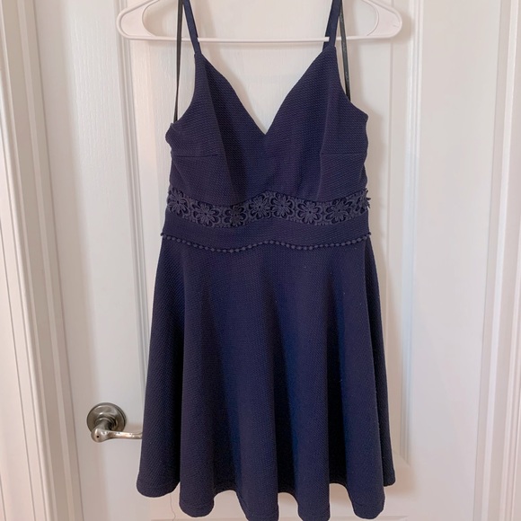 Blue Strap Dress - Picture 1 of 2